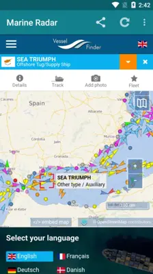 Marine Radar android App screenshot 1